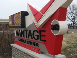 Vantage Career Center electronic message center